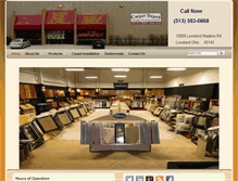 Tablet Screenshot of carpetdepotfamilyflooring.com